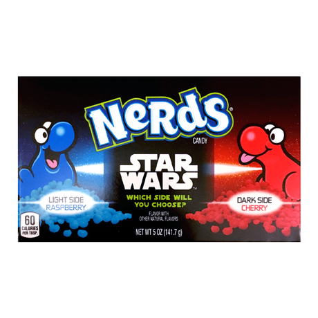 Nerds Wonka Star Wars Raspberry & Cherry Theater Limited Edition (141.7g) - Sweet Dreams