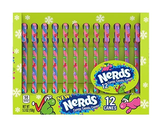 Nerds Candy Canes