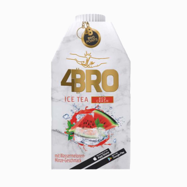 4BRO ICE TEA Watermelon Red Crush (500ml) - Sweet Dreams