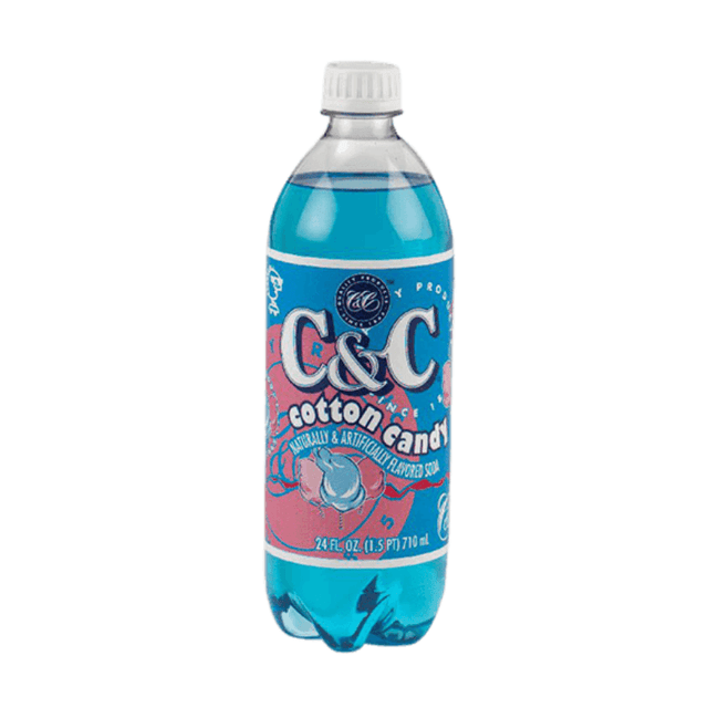 C&C Soda Cotton Candy Bottle (710ml) - Sweet Dreams