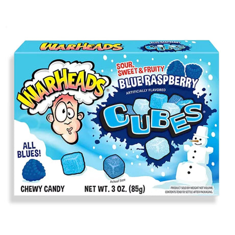 Warheads Cube Blue Raspberry - Sweet Dreams