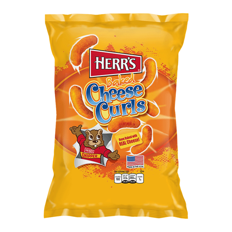 Herrs Baked Cheese Curls (198g) - Sweet Dreams