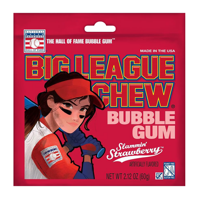 Big League Chew Strawberry - Sweet Dreams