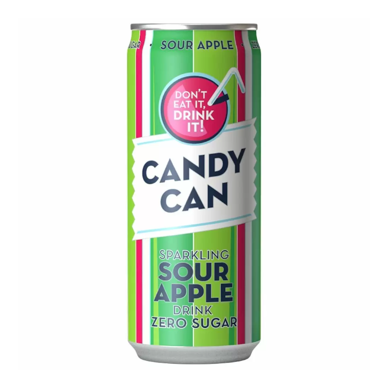 Candy Can Sparkling Sour Apple - Sweet Dreams