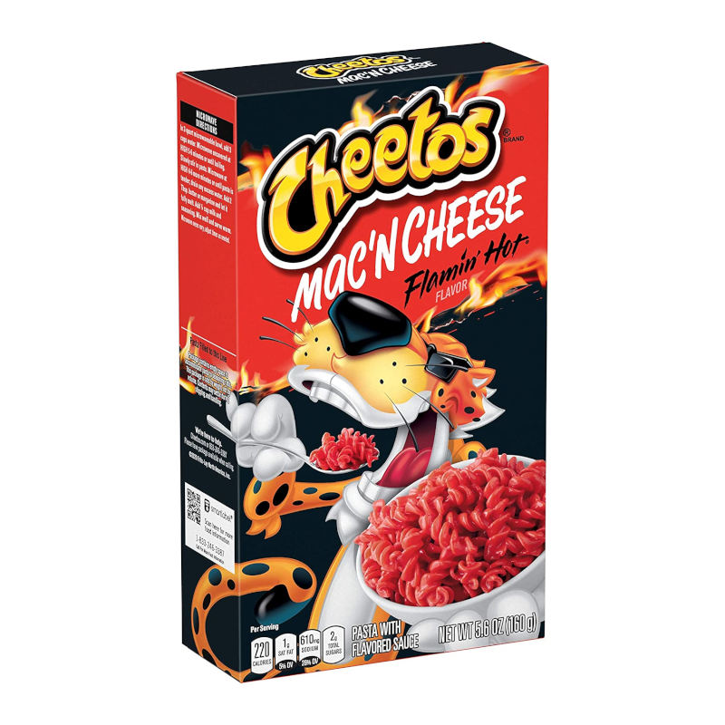 Cheetos Mac ‘N Cheese Flamin’ Hot - Sweet Dreams