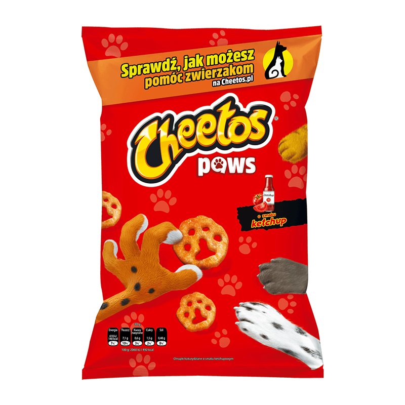 Frito Lay Cheetos Paws Ketchup (145g) - Sweet Dreams