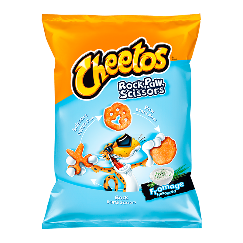 Frito Lay Cheetos Rock Paw Scissors - Cheese (145g) - Sweet Dreams