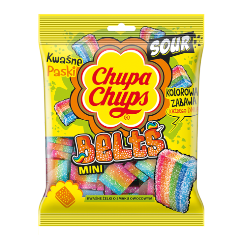 Chupa Chups Sour Belts Mini