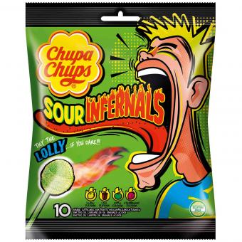 Chupa Chups Sour Infernals Lolly - Sweet Dreams