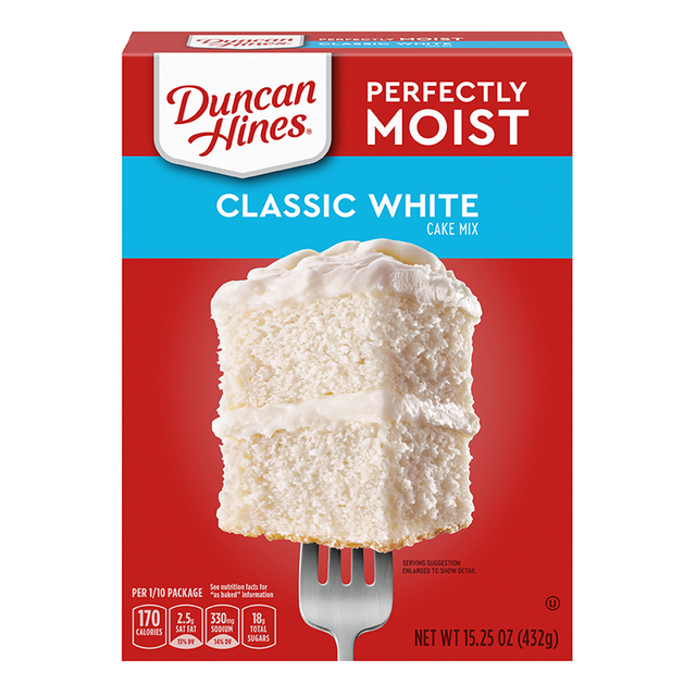 Duncan Hines Classic White Cake Mix - Sweet Dreams