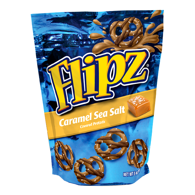 DeMet's Flipz Caramel Sea Salt Covered Pretzels - Sweet Dreams