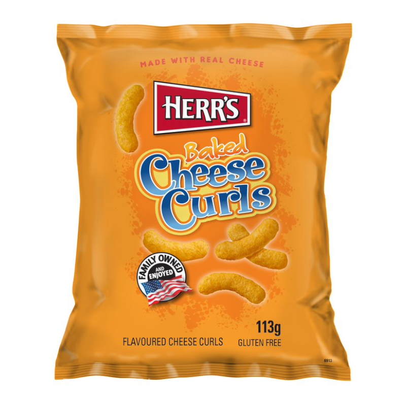 Herr's Baked Cheese Curls - Sweet Dreams