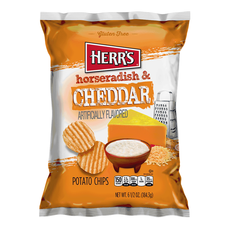 Herr's Cheddar & Potato Chips 31.07.22 - Sweet Dreams