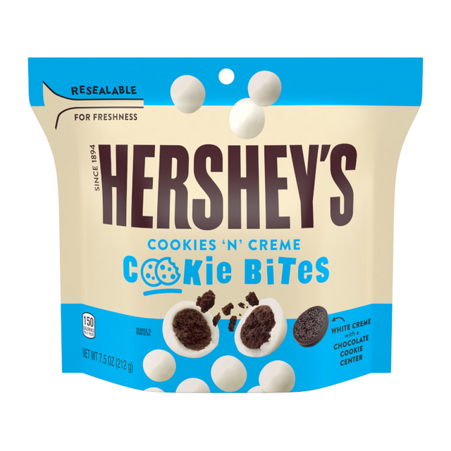 Hershey's Cookies 'n' Creme Cookie Bites Pouch - Sweet Dreams