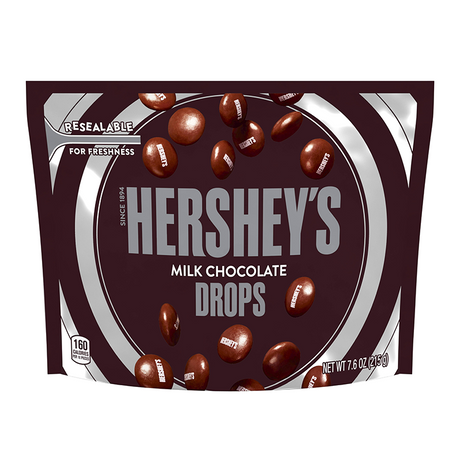 Hershey's Milk Chocolate Drops Pouch (215g) - Sweet Dreams