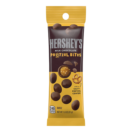 Hershey's Milk Chocolate Pretzel Bites Tube (51g) - Sweet Dreams