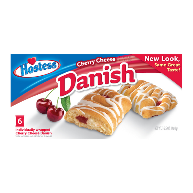 Hostess Cherry Cheese Danish (468g) - Sweet Dreams