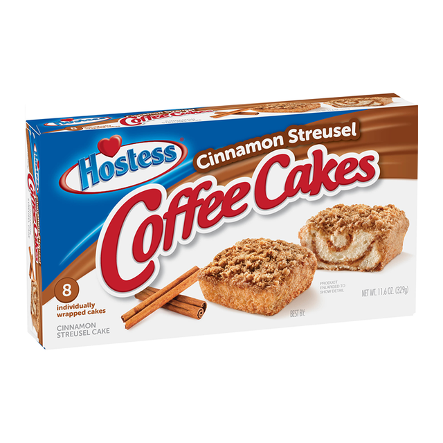 Hostess Cinnamon Streusel Coffee Cakes (329g) - Sweet Dreams