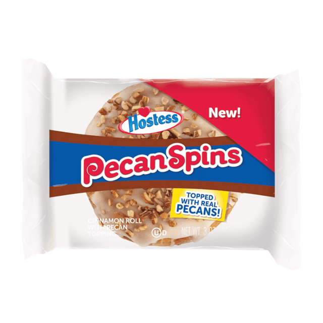 Hostess Pecan Spins Cinnamon Roll - Sweet Dreams