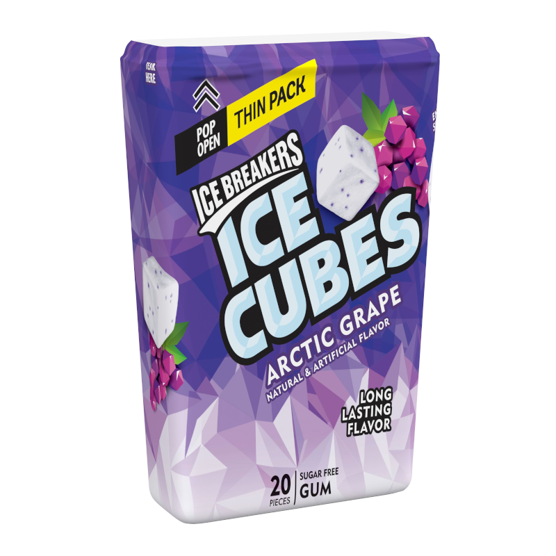 Ice Cubes Arctic Grape Gum - Sweet Dreams