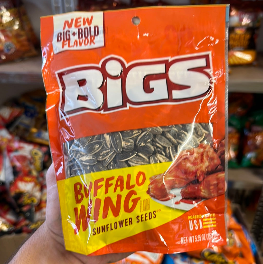 BIGS Sunflower Seeds - Frank's Red Hot Buffalo Wing - Sweet Dreams