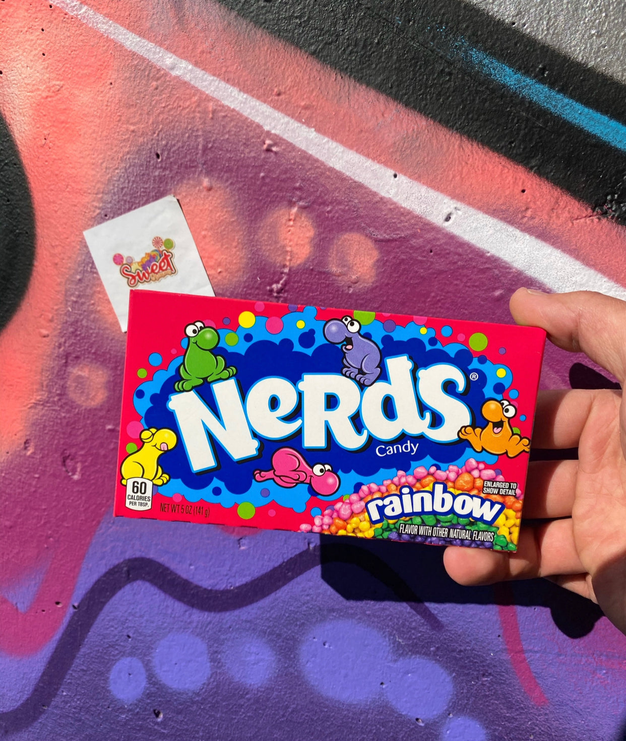 Nerds Rainbow Throwback Candy 5 oz - Bonbons - Süßes & Salziges