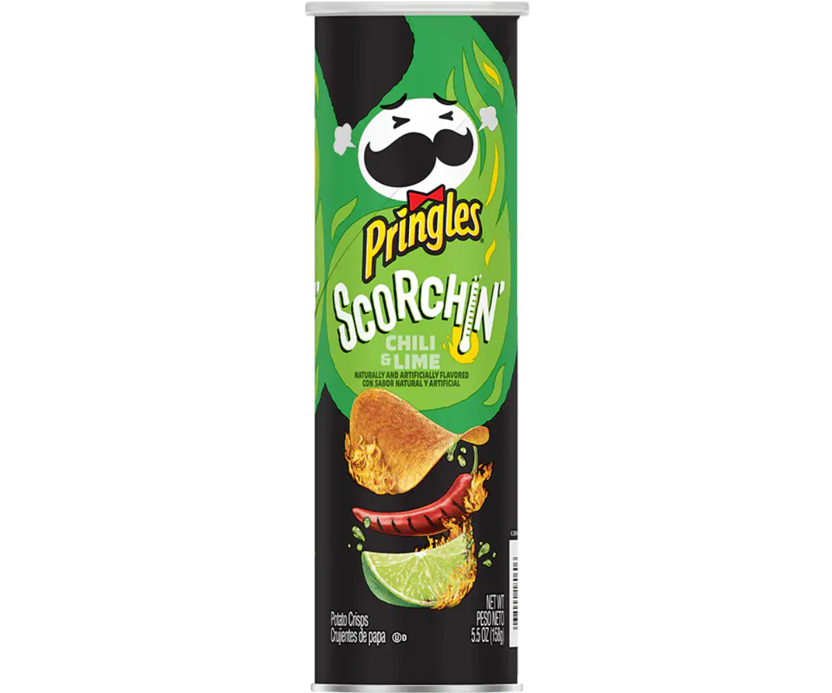 Pringles Scorchin' Hot Chilli & Lime - Sweet Dreams