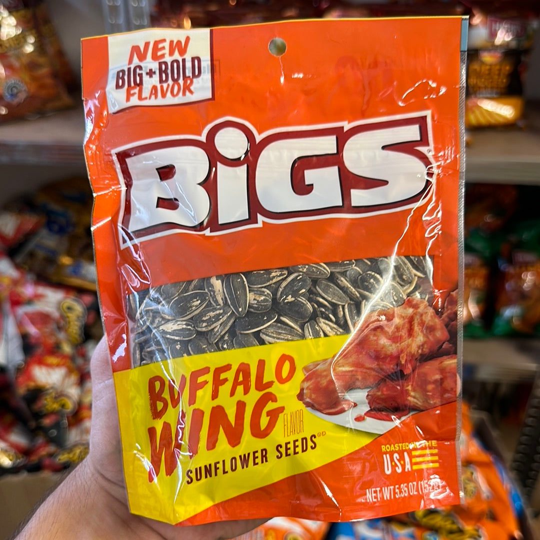 BIGS Sunflower Seeds - Frank's Red Hot Buffalo Wing - Sweet Dreams