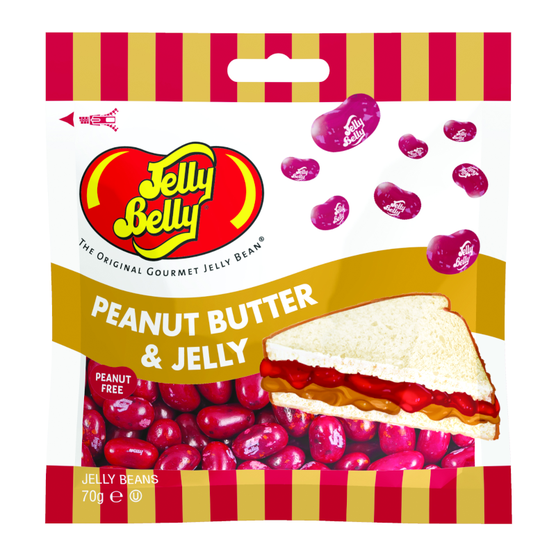 Jelly Belly Peanut Butter & Jelly Jelly Beans (70g) - Sweet Dreams