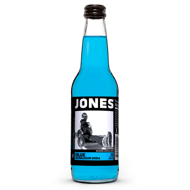 Jones Soda - Blue Bubblegum (335ml) - Sweet Dreams