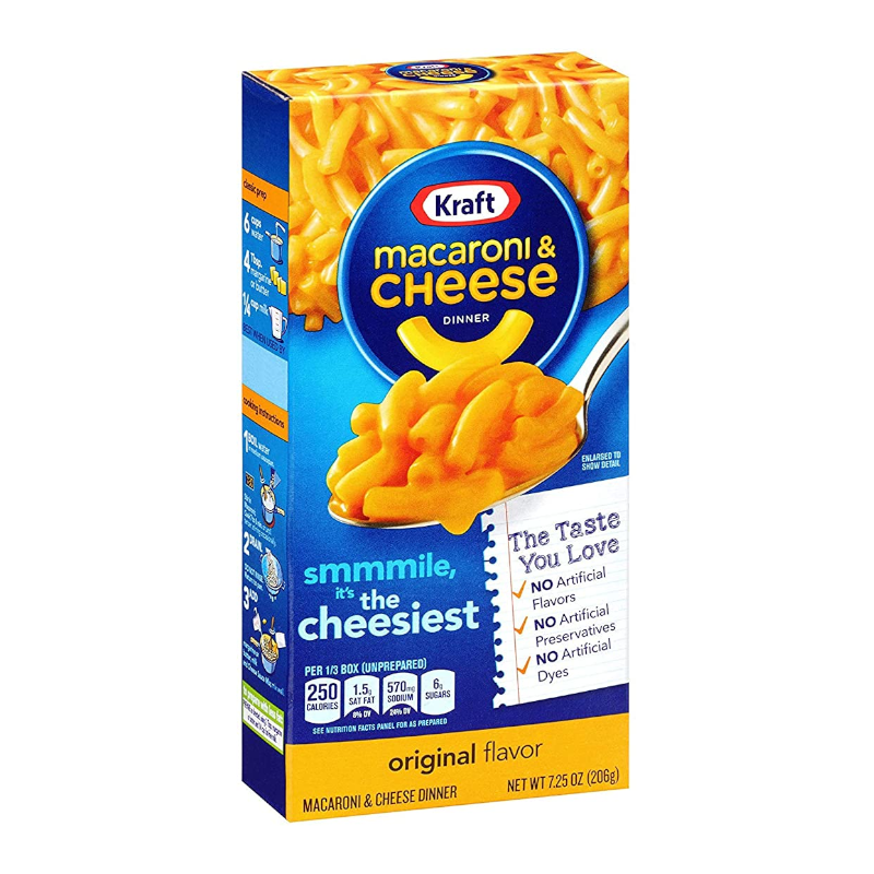 Kraft Macaroni Cheese Original MHD 03.11.2022