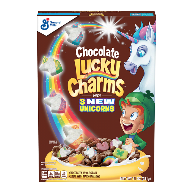 General Mills Lucky Charms Chocolate Cereal - Sweet Dreams