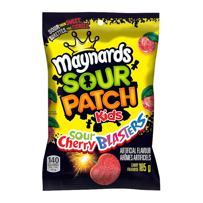 Maynards Sour Patch Sour Cherry Blasters - Sweet Dreams