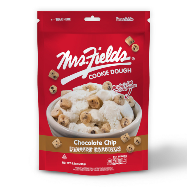 Mrs Fields Cookie Dough Dessert Toppings - Chocolate Chip - Sweet Dreams