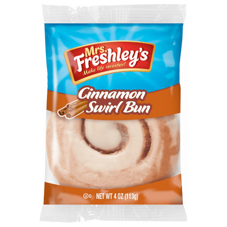 Mrs Freshley's Cinnamon Swirl Bun - Sweet Dreams