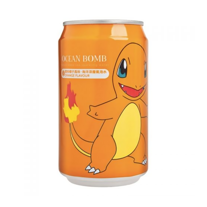 Ocean Bomb Pokemon Charmander Orange Sparkling Water - Sweet Dreams