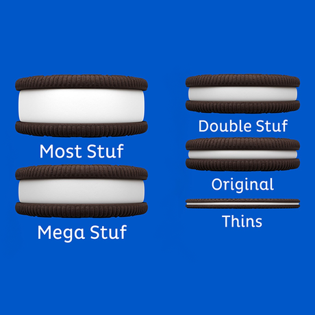 OREO The Most Stuf Cookies (85g) [Limited Edition] - Sweet Dreams