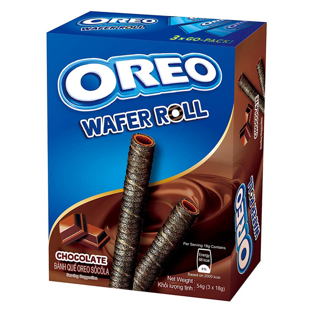 Oreo Chocolate Wafer Rolls - Sweet Dreams