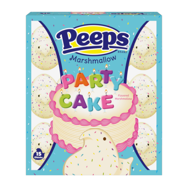 Peeps Party Cake Marshmallow Chicks (85g) - Sweet Dreams