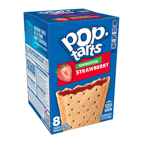 Pop Tarts Unfrosted Strawberry - Sweet Dreams