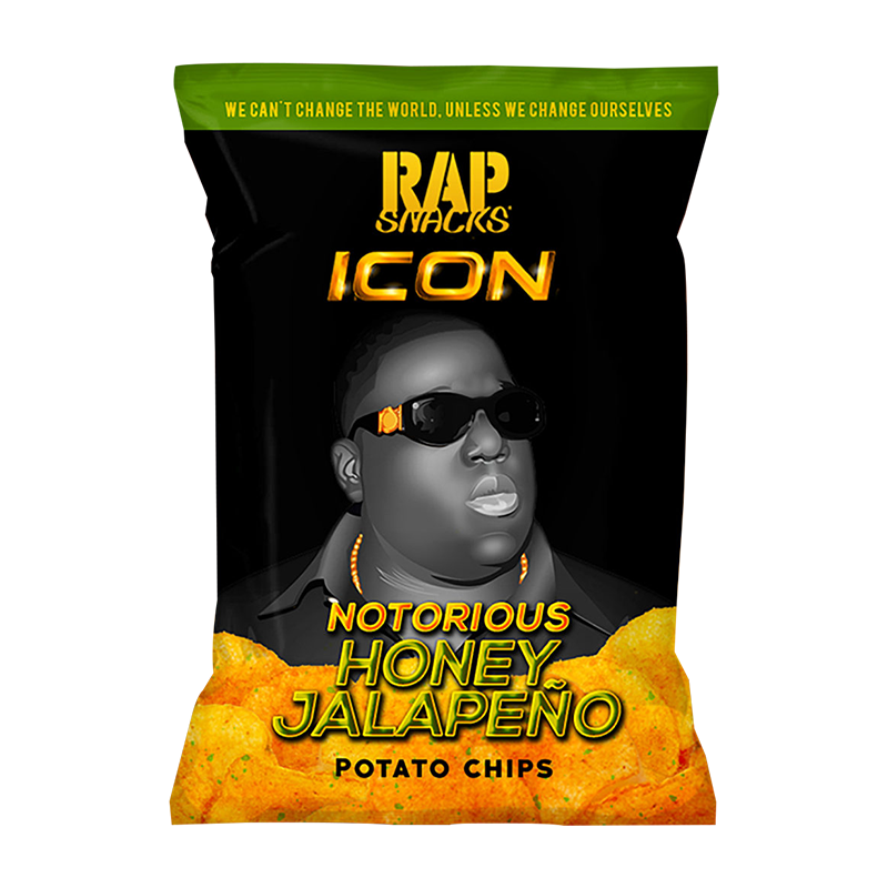 Rap Snacks Icon Notorious B.I.G Honey Jalapeno MHD 27.09 - Sweet Dreams