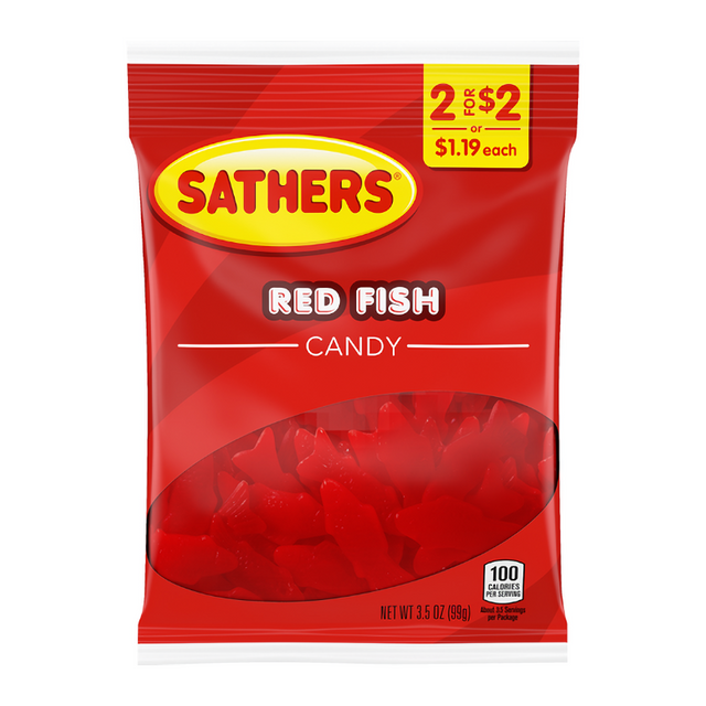 Sathers Red Fish (99g) - Sweet Dreams