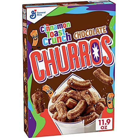 Cinnamon Toast Crunch Churros Chocolate - Sweet Dreams