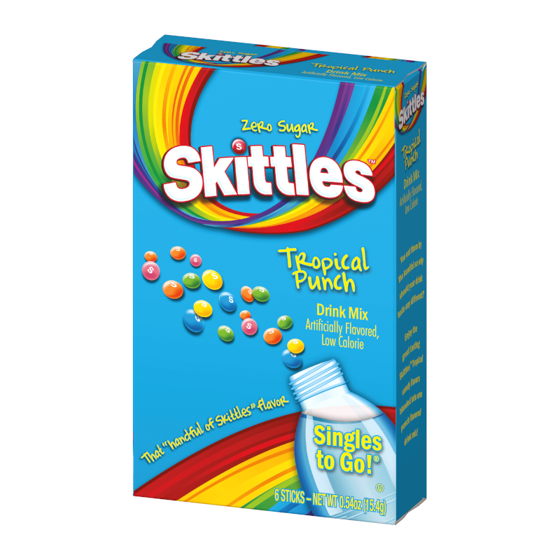 Skittles Singles To Go Tropical Punch - Sweet Dreams