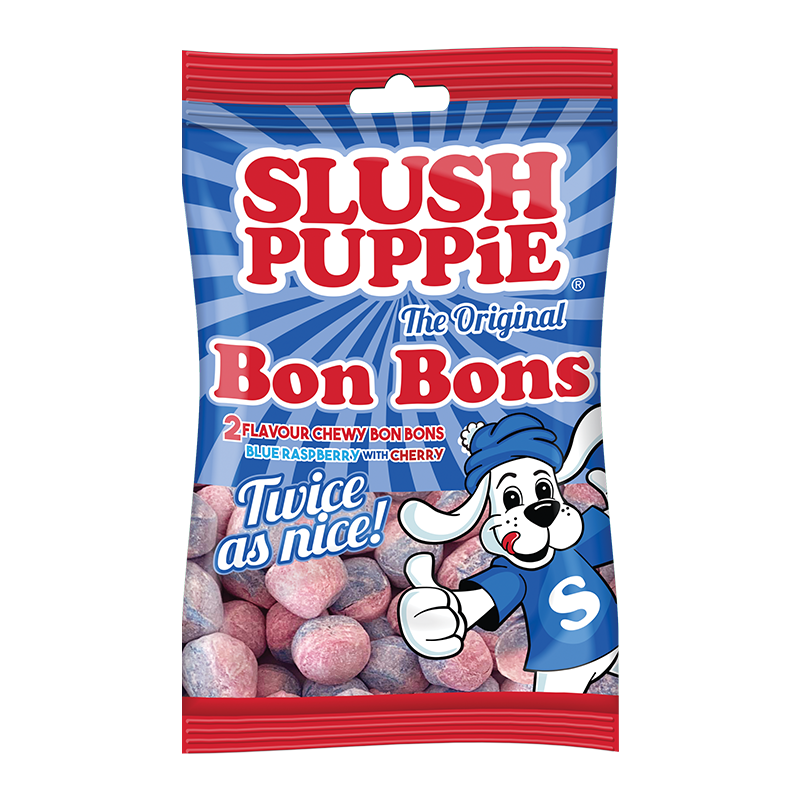 Slush Puppie Blue Raspberry & Cherry Bon Bons (125g) - Sweet Dreams