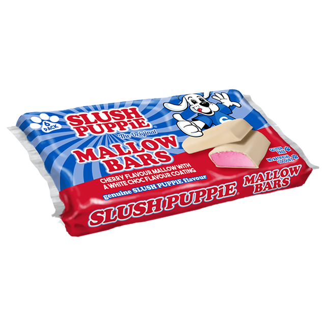 Slush Puppies Cherry Mallow Bars (120g) - Sweet Dreams