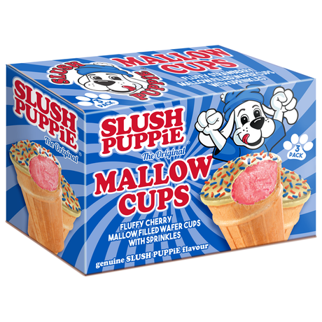 Slush Puppie Cherry Mallow Cups (125g) - Sweet Dreams