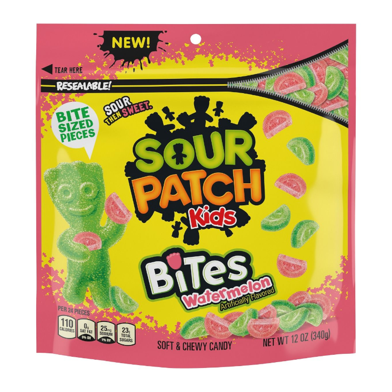 Sour Patch Kids Bites Watermelon (340g)