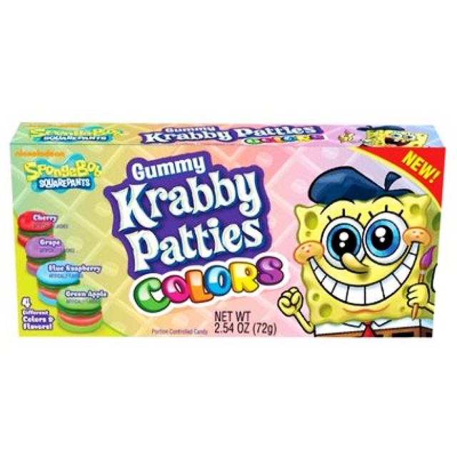 Spongebob Squarepants Gummy Krabby Patties Colors - Sweet Dreams