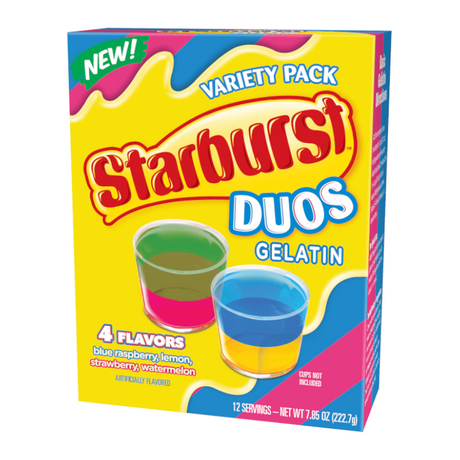 Starburst DUOS Gelatin Variety Pack - Sweet Dreams